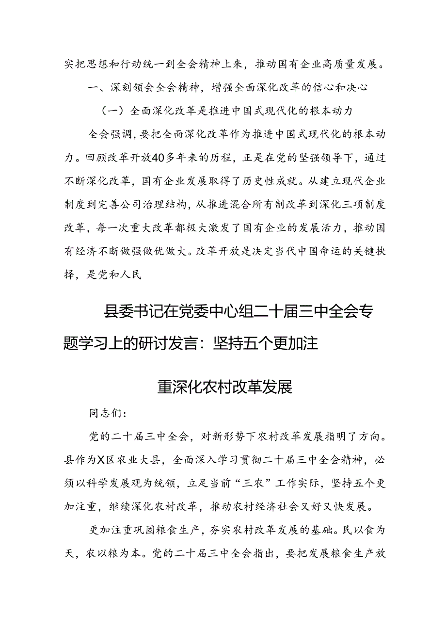 二十届三中全会发言材料10篇.docx_第2页