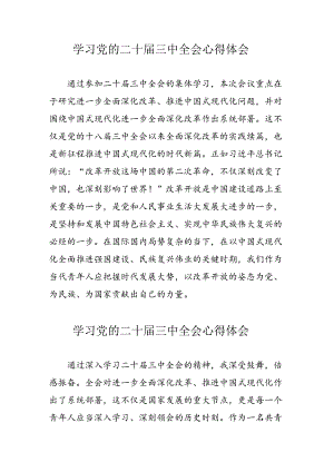 学习2024年党的二十届三中全会个人心得体会.docx