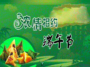 中班社会《端午节的故事》PPT课件端午节的故事.pptx