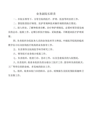 业务副院长职责.docx