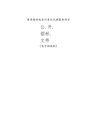 村级会计委托代理服务项目招标文件.docx