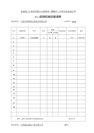 A3.1 到场机械设备清单.docx