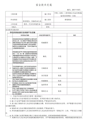 17-110塔吊吊装作业安全技术交底.docx