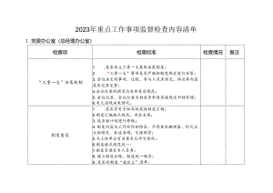 附件2.2023重点工作事项监督检查内容清单.docx