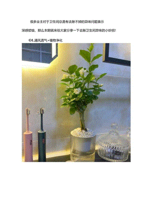 几个实用的卫生间除臭小妙招.docx