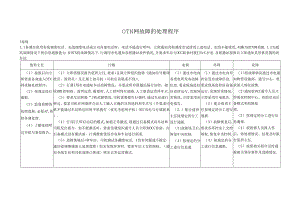 OTN网故障的处理程序.docx