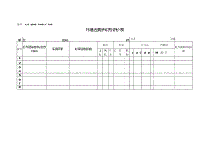 L3.2-QHSE-P008-OC-R001环境因素辨识与评价表.docx