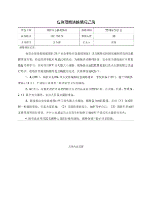 应急预案演练情况记录.docx
