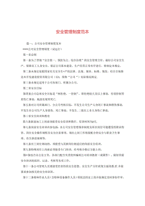 安全管理制度范本2.docx