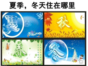 大班语言《夏季-冬天在哪里》PPT课件教案夏季-冬天在哪里.pptx