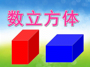 大班数学《数立方体》PPT课件教案PPT课件.pptx