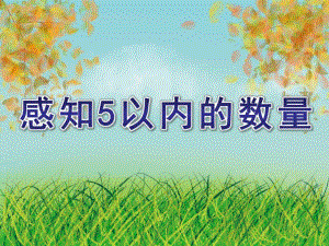 小班数学《感知5以内的数量》PPT课件教案感知5以内的数.pptx