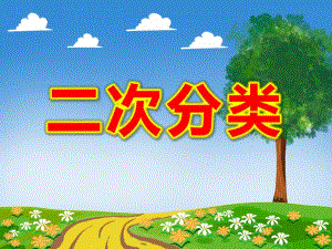 二次分类PPT课件教案图片大班数学二次分类PPT.pptx