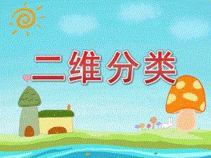 二维分类PPT课件教案图片大班数学二维分类.pptx