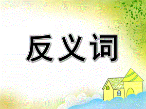 大班语言公开课《说反义词》PPT课件教案PPT课件.pptx