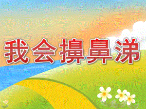 小班健康《我会擤鼻涕》PPT课件教案PPT课件.pptx