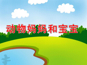 动物妈妈和宝宝PPT课件教案图片动物妈妈和宝宝.pptx
