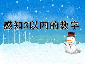 小班数学公开课《感知3以内的数字》PPT课件教案PPT课件.pptx
