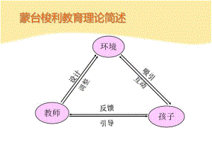 蒙台梭利教育理论简述PPT课件蒙台梭利教育理论简述.pptx