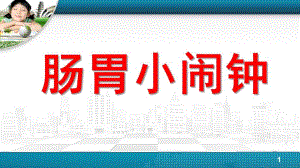 中班健康说课《肠胃小闹钟》PPT课件肠胃小闹钟.ppt