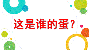 小班科学活动《这是谁的蛋》PPT课件小班科学《这是谁的蛋》.pptx