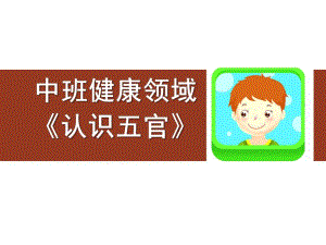中班健康《认识五官》PPT课件教案微课件.ppt