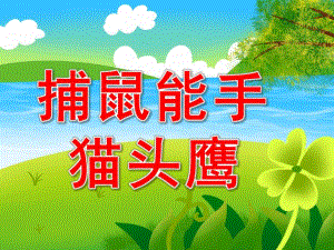 捕鼠能手猫头鹰PPT课件教案图片PPT课件.pptx