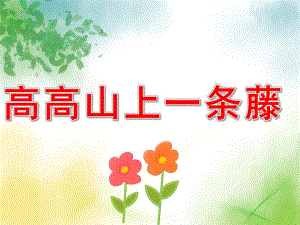 高高山上一条藤PPT课件教案PPT.pptx