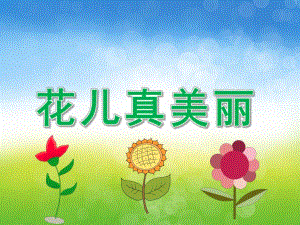 中班美术说课稿《花儿多美丽》PPT课件教案PPT课件.ppt