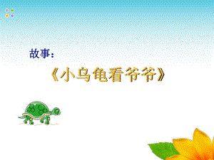05小班语言阅读《小乌龟看爷爷》小乌龟看爷爷.ppt