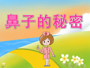 中班健康《鼻子的秘密》PPT课件教案PPT课件.ppt