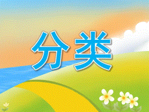 中班数学《分类》PPT课件教案PPT课件.ppt