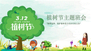 幼儿园植树节主题班会PPT课件幼儿园植树节主题班会PPT课件.ppt