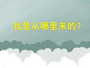 大班科学活动《我是从哪里来的？》PPT课件音频PPT课件.ppt