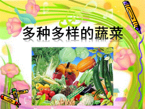 大班《多种多样的蔬菜》PPT课件教案多种多样的蔬菜大班.ppt