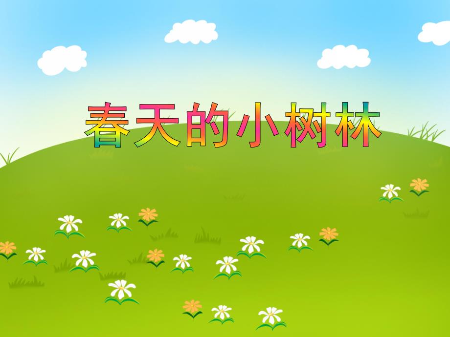 大班美术活动《春天的小树林》PPT课件大班美术活动《春天的小树林》PPT课件.ppt_第1页