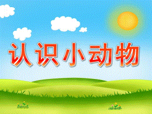 幼儿园《认识小动物》PPT课件教案PPT课件.ppt