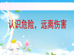 幼儿园说课稿《认识危险远离伤害》PPT课件认识危险-远离伤害-说课稿课件.ppt