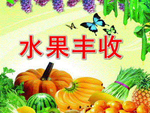 中班数学《水果丰收》PPT课件教案PPT课件.ppt