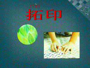 幼儿园《拓印》PPT课件.ppt