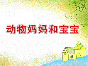 幼儿园科学《动物妈妈和宝宝》PPT课件教案动物妈妈和宝宝.ppt
