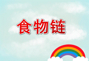 大班科学活动《食物链》PPT课件教案大班谁吃谁食物链科学区域玩具.ppt