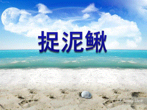 大班韵律《捉泥鳅》PPT课件教案配乐《捉泥鳅》课件.ppt