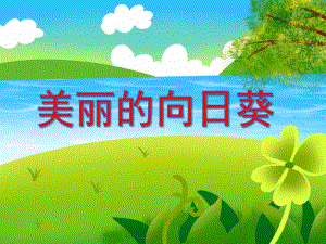 大班美术活动《美丽的向日葵》PPT课件教案PPT课件.ppt