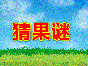 大班语言《猜果谜》PPT课件教案水果谜语..ppt