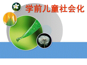 幼儿园学前儿童社会化PPT课件学前儿童社会化.ppt
