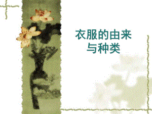 大班社会《衣服的由来与种类》PPT课件教案衣服的由来与种类-幼儿园素材.ppt