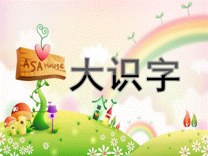 幼儿园学前班《大识字》PPT课件大识字-(学前班).pptx