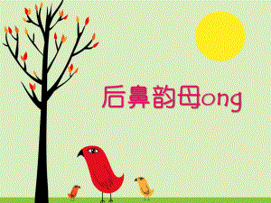 学前班汉语拼音《ong》PPT课件学前班汉语拼音ong.pptx