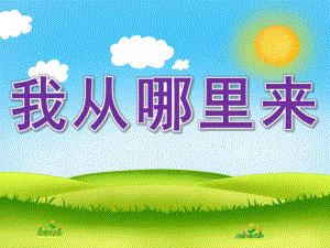 大班主题《我从哪里来》PPT课件教案PPT课件.pptx